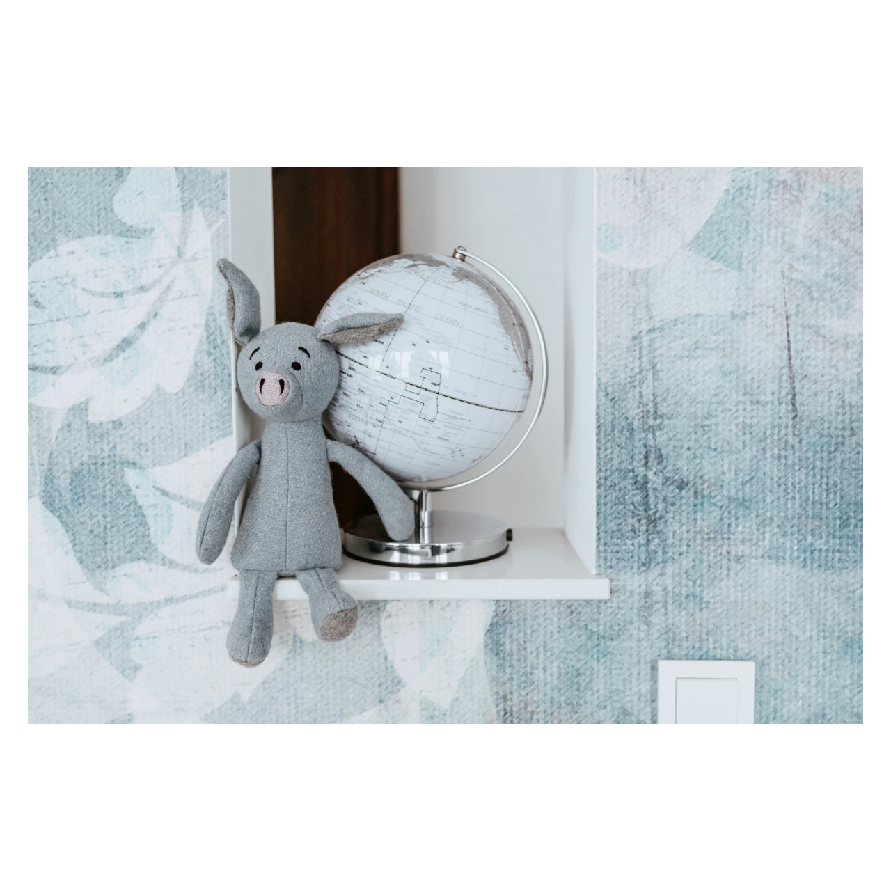 Hunter Marle Gris hundebamse uden squeaker 35 cm